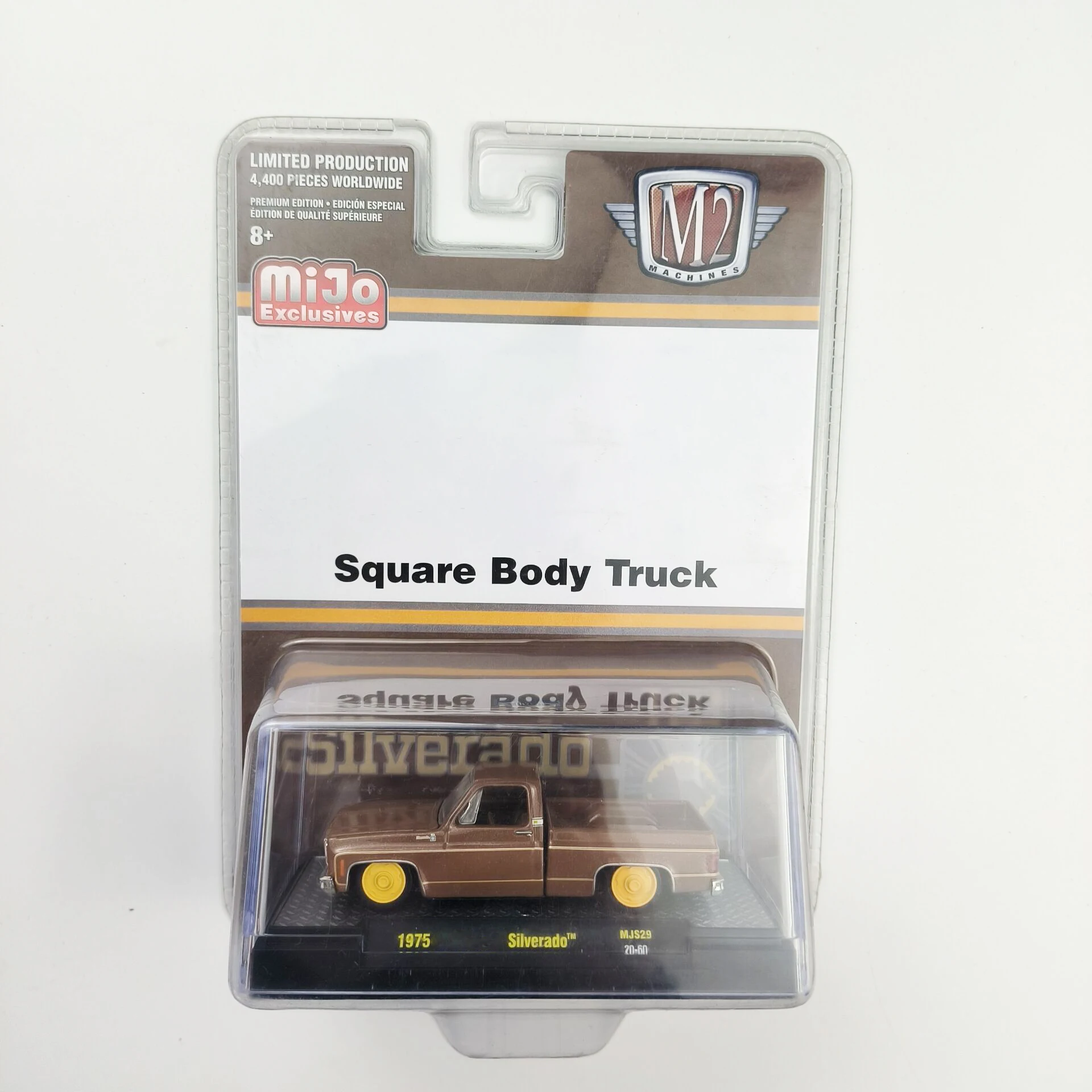 M2 Machines 1/64 1975 Silverado Die-cast alloy car model collection display child gift