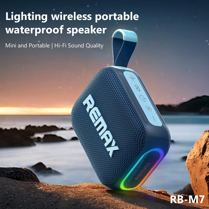 Mini Portable Speakers Bluetooth Wireless Subwoofer Outdoor IP67 Waterproof Dustproof Powerful Extra Loud Volume with Rich Bass