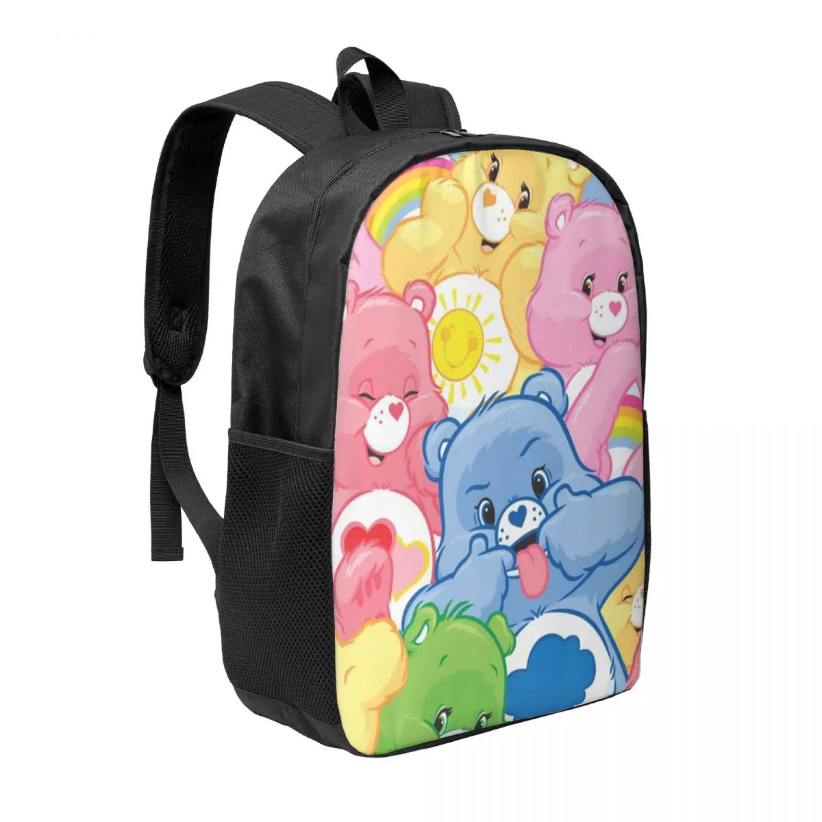 Care Bears 17-Inch Student Backpack - Comfortable and Practical Backpack for Daily Use, School, and Travel