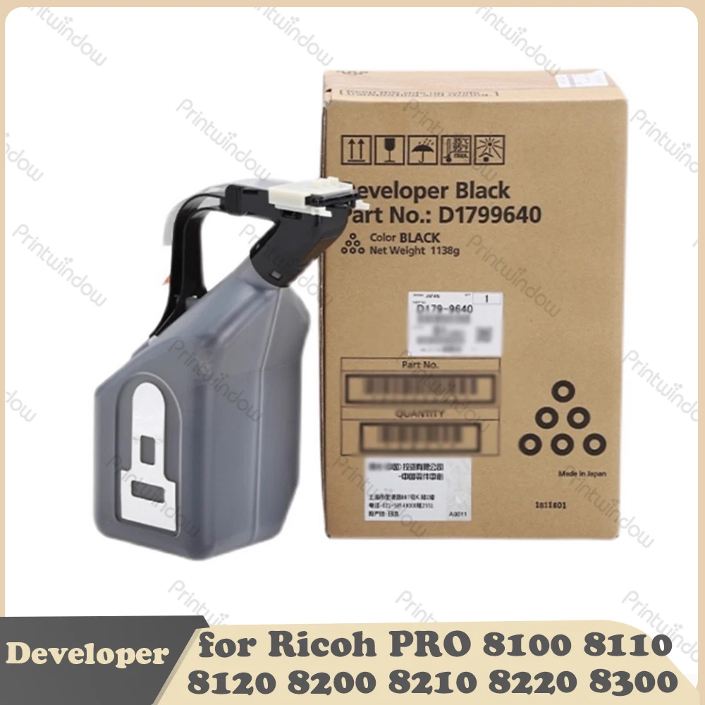 Original Type 27 Black Developer for Ricoh PRO 8100 8110 8120 8200 8210 8220 8300 Developer Unit
