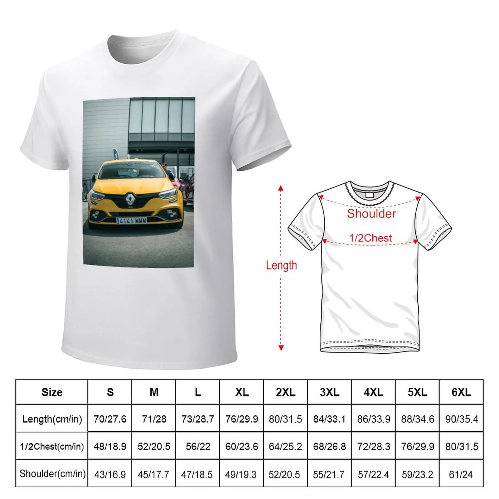 Megane RS T-Shirt customizeds animal prinfor boys summer tops plus size tops oversized t shirt men