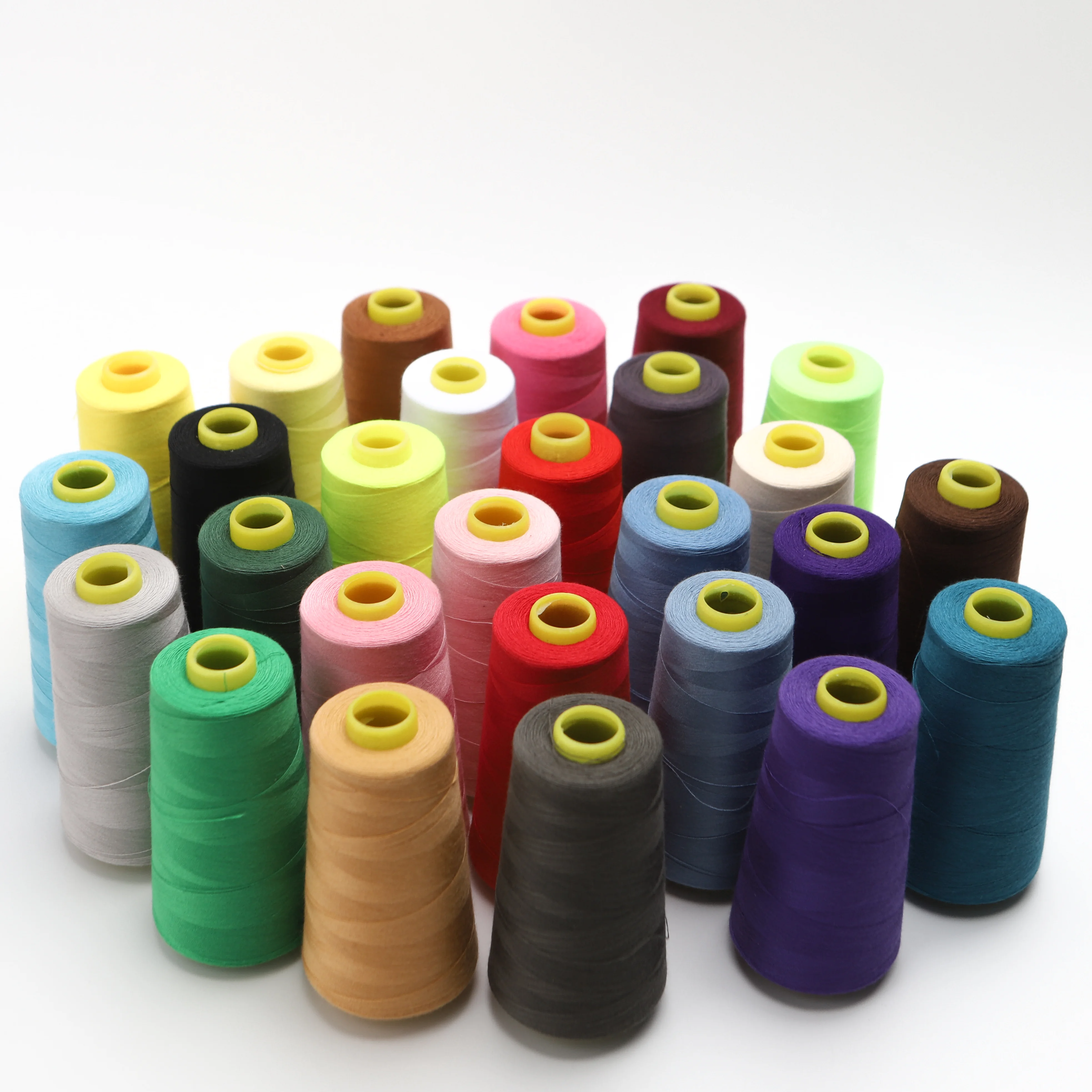 Strong Durable Polyester Sewing Thread 40S/2 2750 Yards Ticket 120 Household Shirt Dress Machine Stitching 30 Colors Available