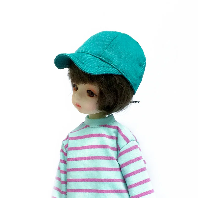 1/6 Bjd Dolls Fashion Peaked Cap Clothes Doll Cute Baseball Cap Hat Doll Hoodies For 30cm Doll, 12inch Yosd Msd Doll