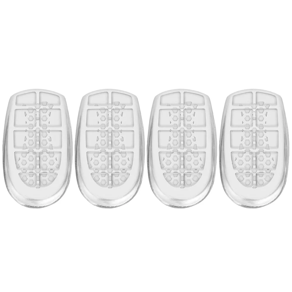 

2Pairs Soft Gel Heel Pads Shockproof Cushions Anti-Wear Inserts Comfortable Shoe Support Heel Pads Gel Shoe Inserts for Women