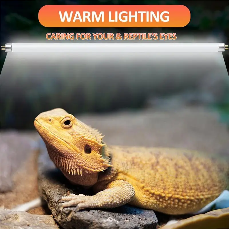 YANA50I T8 UVB Reptile Light 15W 10.0,UVA UVB Light Bulb 2 Pack UVB Lamp Tube For Bearded Dragon For Reptiles view 2