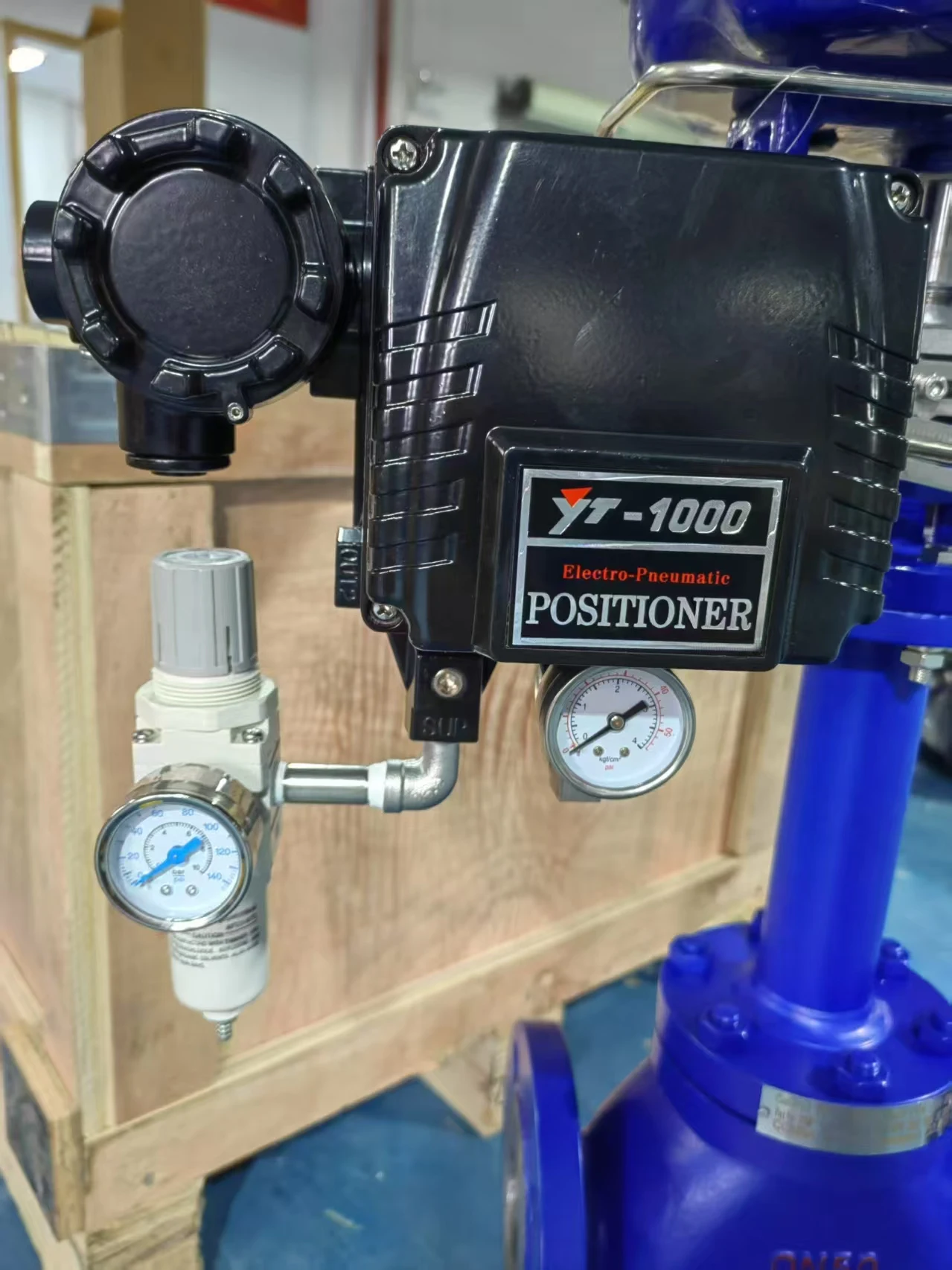 DN20 Pneumatic Three-way Control Valve