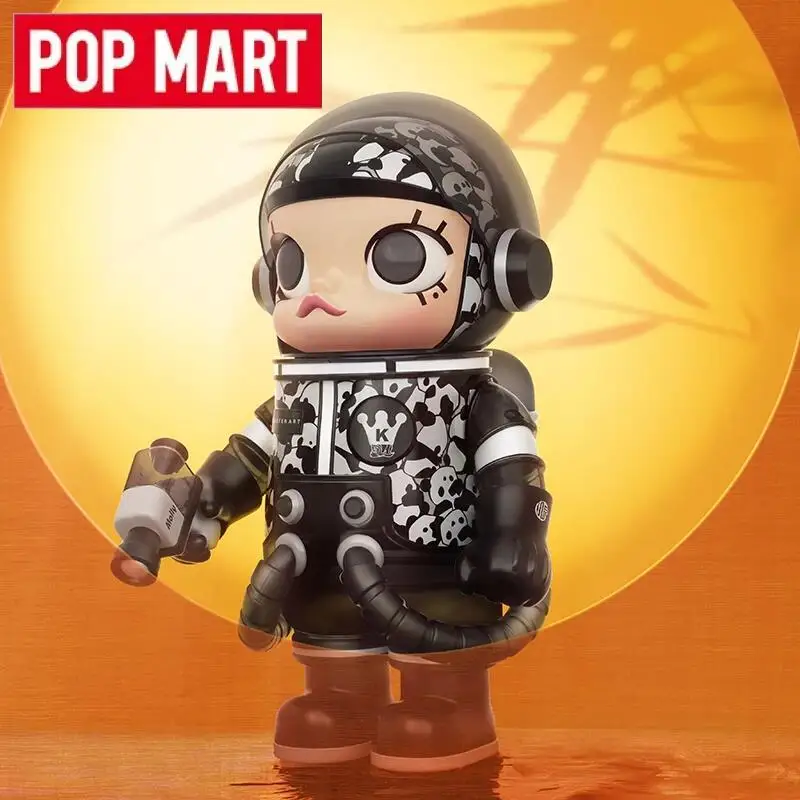 

POP MART Mega Space Molly 400% серия подарков Meilin Kawaii орнамент куклы коллекция игрушек милая аниме фигурка настольная модель
