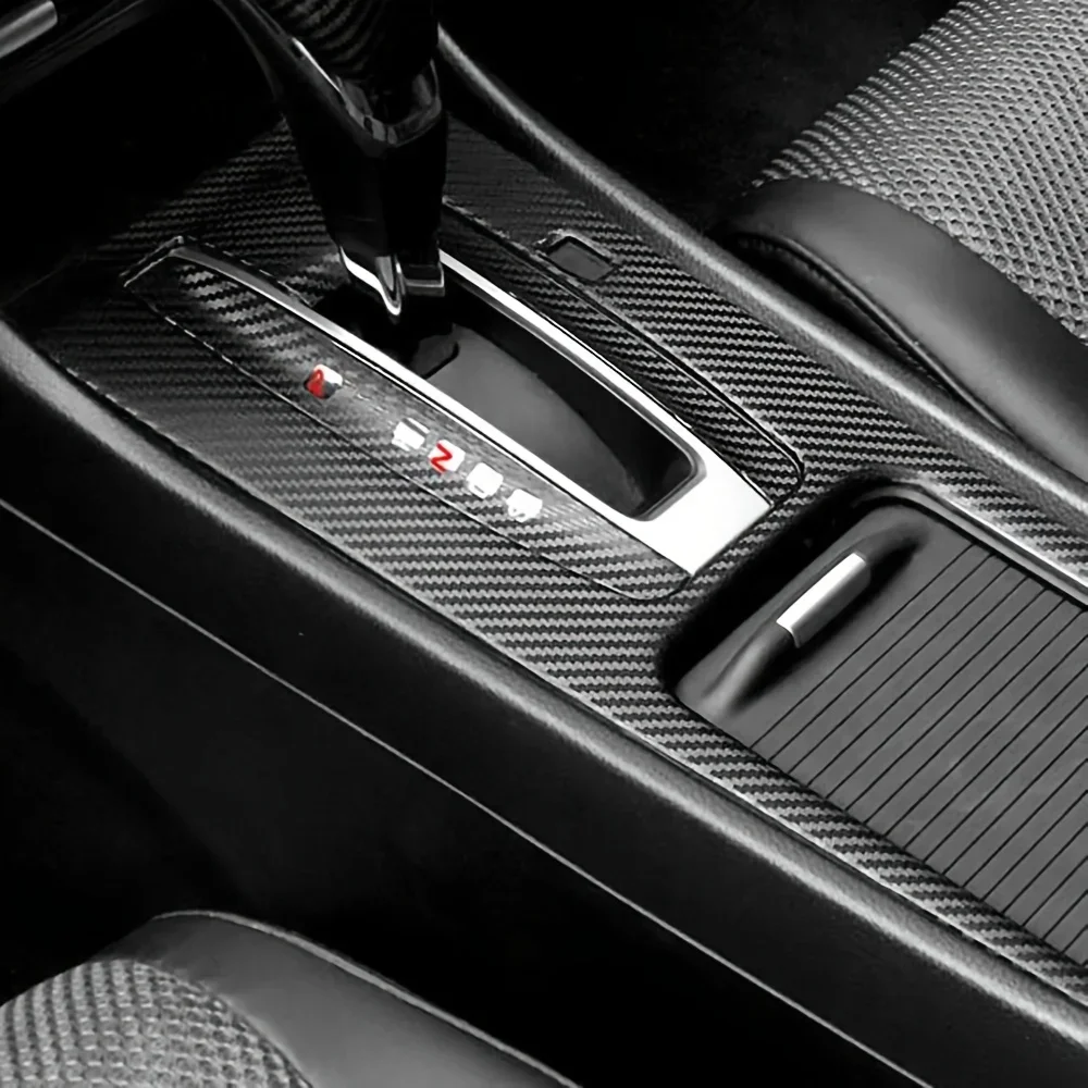 Autocollants en Fiber de carbone 5D pour poignée de porte du panneau de commande central intérieur HONDA Jade 2013 – 2020, accessoires de style automobile
