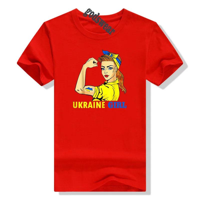 Ukraine Girl Clothes Jersey Ukrainian Flag T Shirt Women's Fashion Graphic Tee Tops Aesthetic Costumes