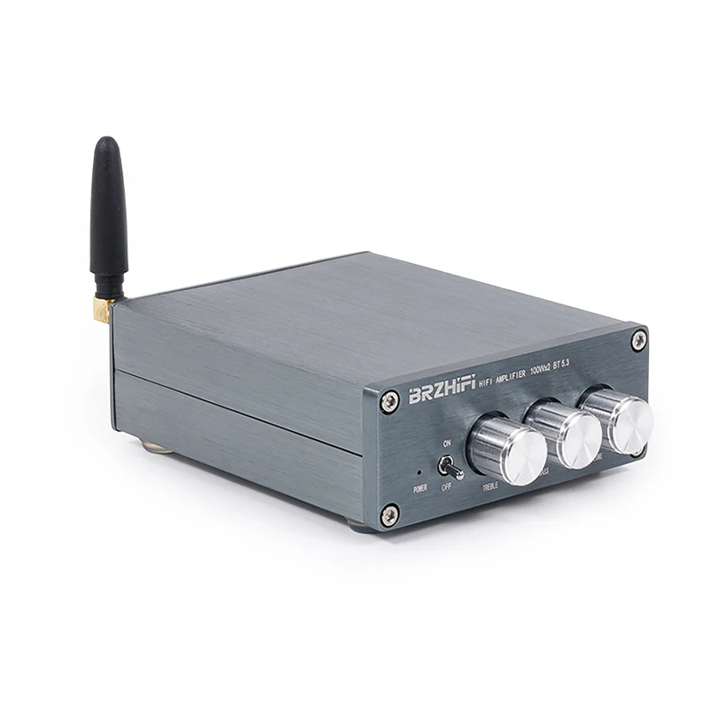 HIFI Grade 2.0CH Stereo Digital Audio Amplifier TPA3116 100W * 2.0 Bluetooth 5.3 Absolute Zero Bottom Noise AMP