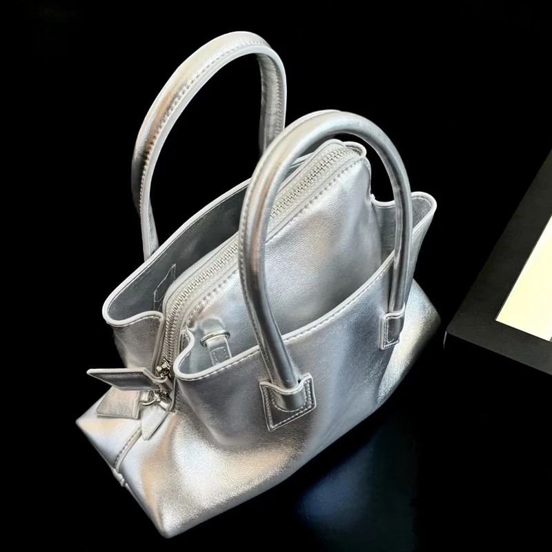 Casual Irregular Shapes Small Bags For Women Luxury Designer Handbags And Purses 2026 New In PU Multi-Story Top Handle Shoulder