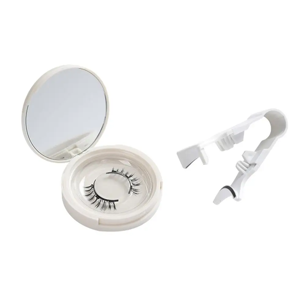 Magnetic Eyelashes With Applicator Higu Clace Natural False Needed Look Glue Magnet Soft No Lashes Eyelashes Reusable O7U8