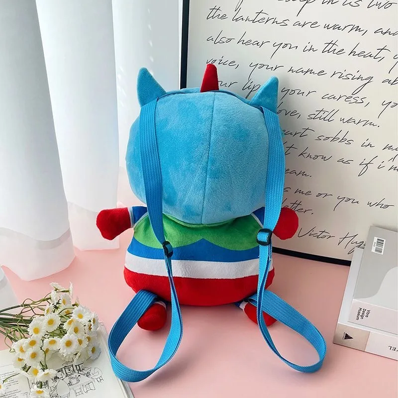 MINISO карандаш Шин Чан динамический Супермен милый рюкзак дорожный мультяшный кукольный рюкзак студенческий школьный рюкзак детский подарок на день рождения