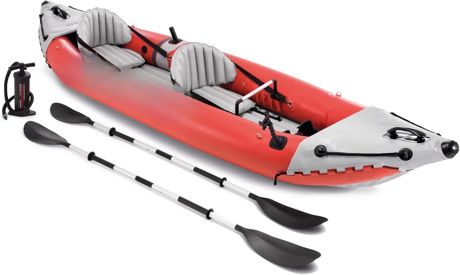 68309EP Excursion Pro K2 Inflatable Kayak Set: Includes Deluxe 86in Kayak Paddles