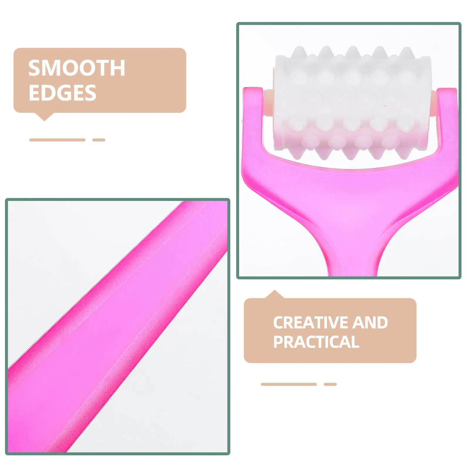 Rullo manuale per il viso da 4 pezzi per la cura della pelle Strumento per il massaggio del viso per ridurre le rughe, la pelle ferma, il dispositivo di bellezza delle donne