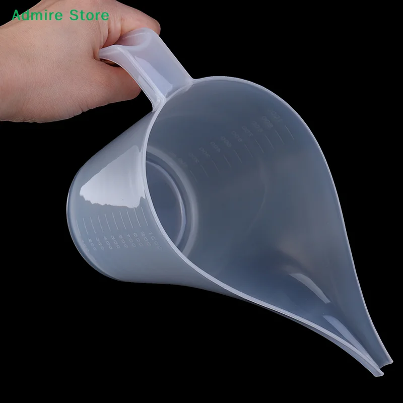 [G]Tip Mouth Plastic Measuring Jug Cup Graduated Surface Kitchen Bakery Tool