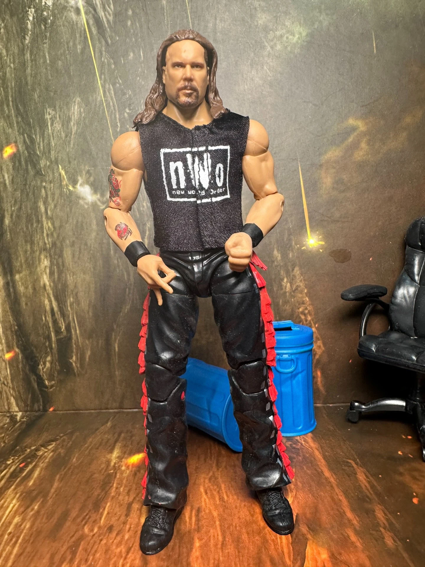 케빈 내쉬 빌리 건 WWE AEW 액션 피규어, 엘리트 레슬링 디스플레이 컬렉션, 축제 어린이 선물, 6.5 인치