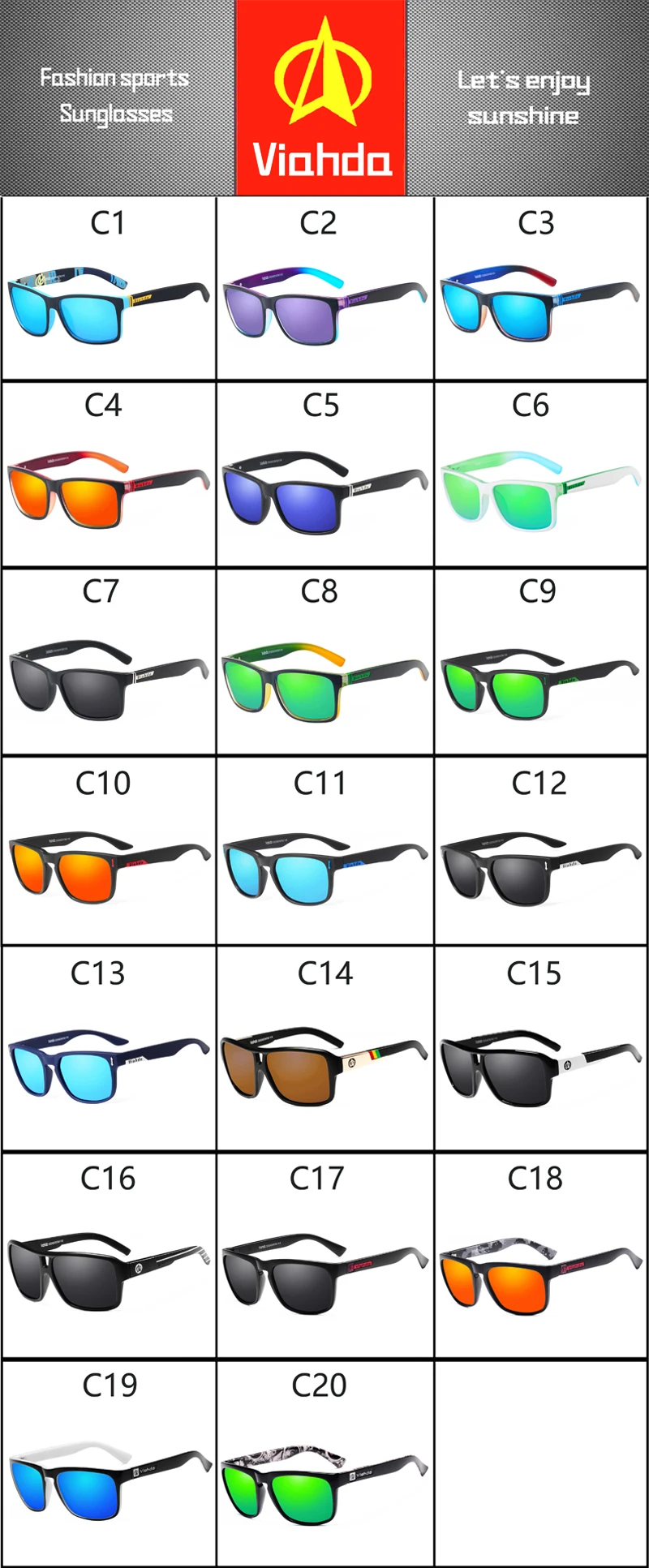 Viahda Nieuwe Gepolariseerde Z - Fishing Sunglasses Polarized recensie en prijs