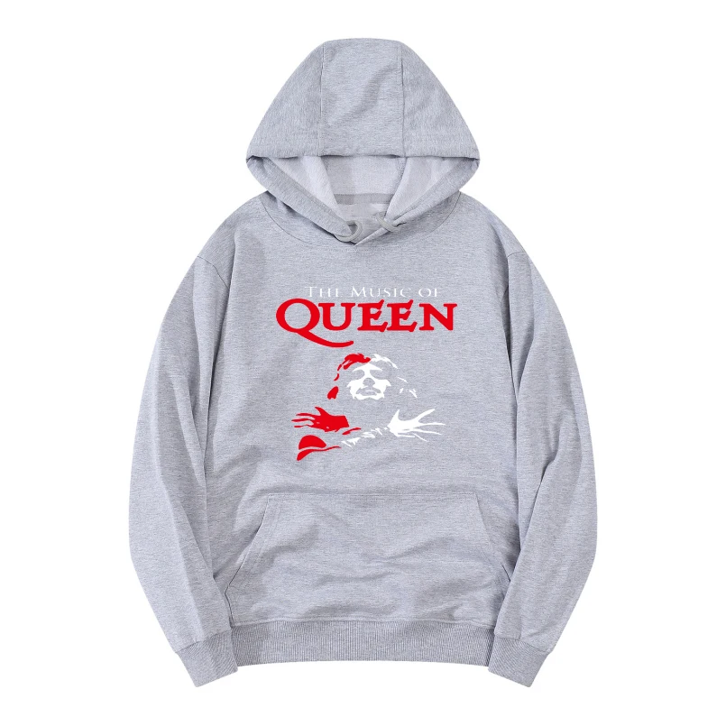 Music Legendary Rock Band Hoodies Queen Men Woman Streetwear Hoodie Sweatshirts Harajuku Pullovers Unisex Tracksuits Clothing