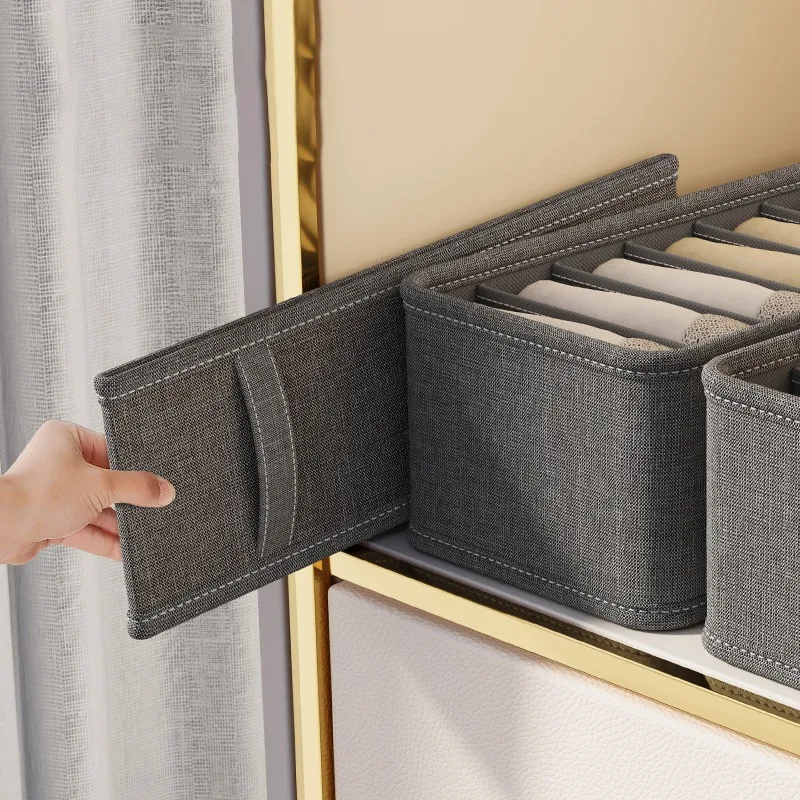 Unterwäsche Schrank Schublade Organizer Socken Kleidung Aufbewahrungsbox Kleiderschrank Organizer Kleidung Krawatten Hosen BH Socken Lagerung Organizer – Detail 13