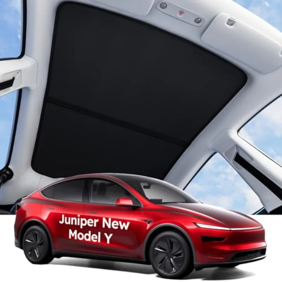 

Tela New Acceorie unhade Roof [Never ag, Nano Ice-Crystal Coatings] Heat Insulation Glass Roof Sun Shade, Acceorie for Tela New