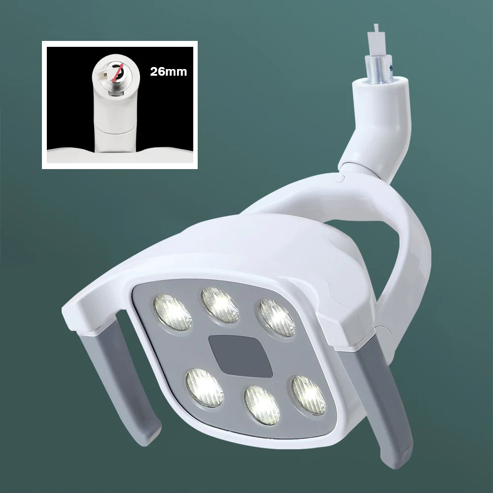 

Dental LED Lamp 6 LEDs Sensor Movable Surigical Flashing LED Light For Dental Chair