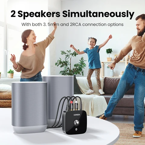 UGREEN Bluetooth RCA приемник 5.1 aptX HD для качественного звука — изображение продукта