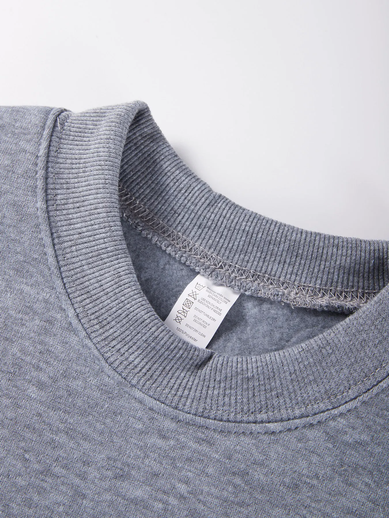 شيكاغو إلكتروني الطباعة الرجال هوديس الخريف بلوزات كبيرة الحجم الهيب هوب Crewneck الصوف ملابس رياضية دافئة الشارع الرجال الملابس #3