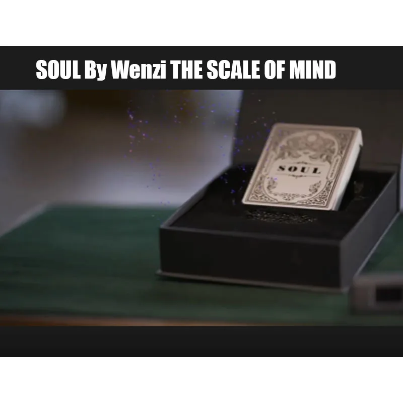 

SOUL-THE SCALE OF MIND: Волшебные фокусы, высокотехнологичные сенсорные карты для предсказаний, реквизит для ментализма, уличные иллюзии, фокусы крупным планом