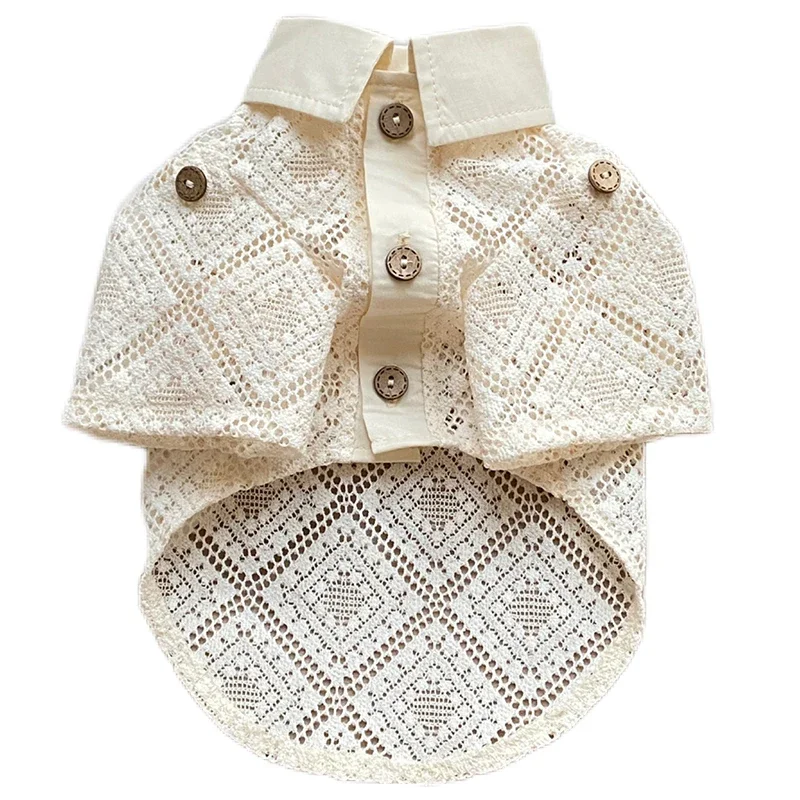 

Летняя одежда для собак, рубашка, костюм для щенка, маленькой собаки, йоркский пудель, корги, самоедский хаски, лабрадор, золотистый ретривер, одежда, наряд