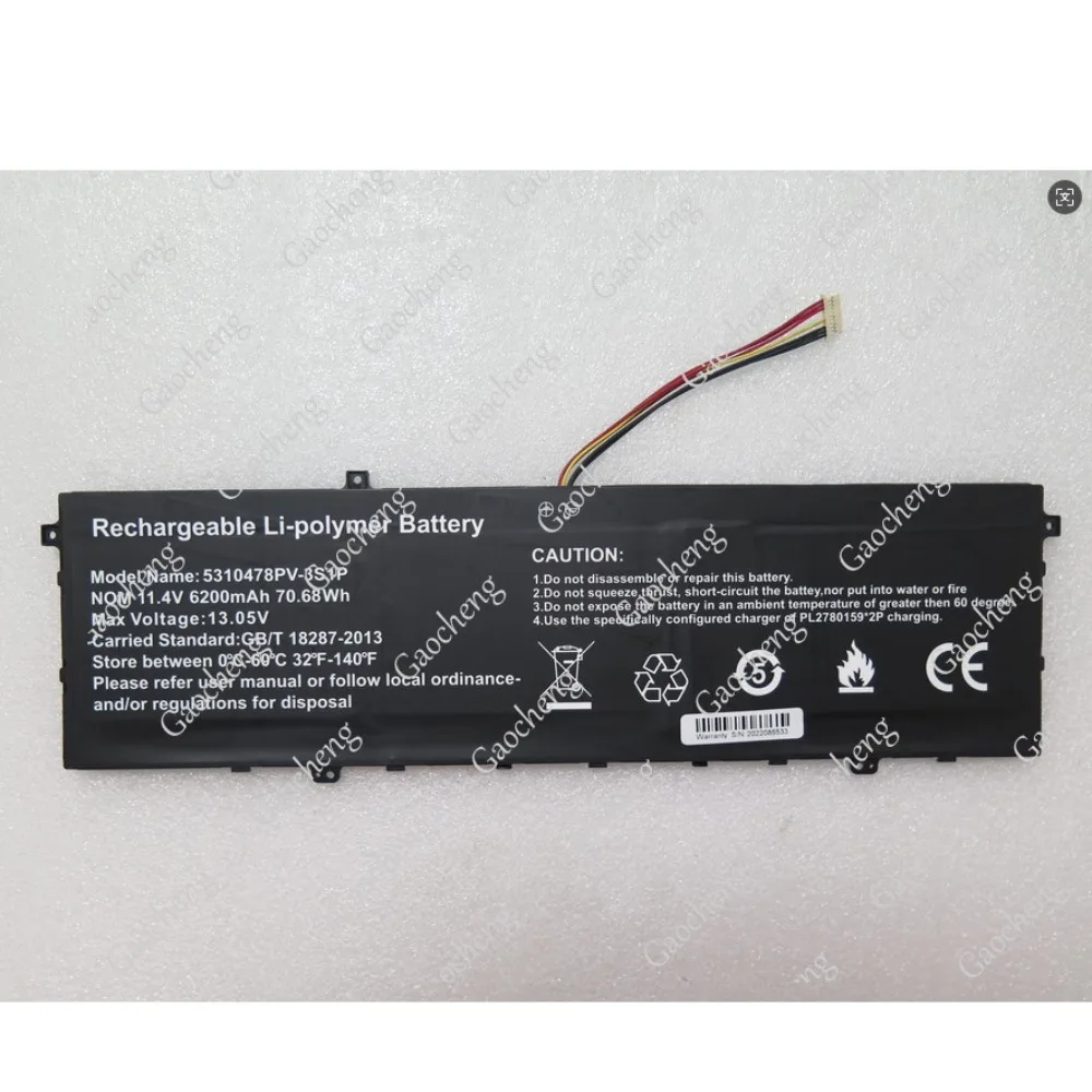 High quality products for   AEC5181100-3S1P 11.4V 6000MAH  Replace battery （Check the old battery plug and size）