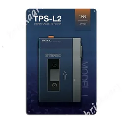 Walkman - Tps-L2 Model 1 Metal Signs Wall pub Wall personalized Plaques Tin sign Posters