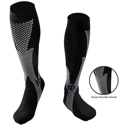 Compression Socks Marathon Football Sports Socks 20-30mmhg Outdoor Exercise Cycling Elastic Varicocele Socks Pregnancy Swelling