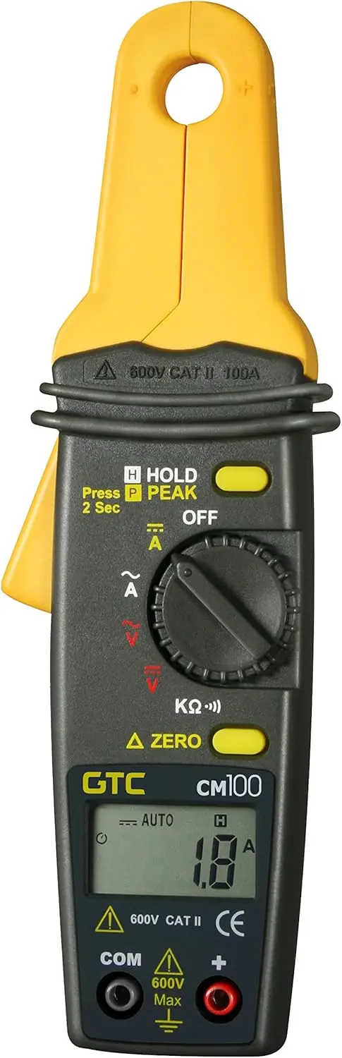 AC/DC Low Current Clamp Meter by General Technologies Corp