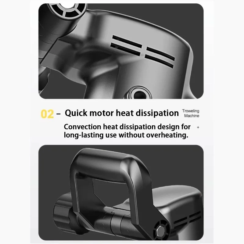 

2800W Electric Wall Plastering Machine Cement Floor Polishing Machine Concrete Wall Grinding Machine 6speed Adjust Leveling Tool