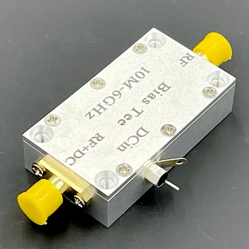 

10MHz-6GHz RF Bias Tee & Isolator with Broadband Feeder for Signal Transmission & Power Supply