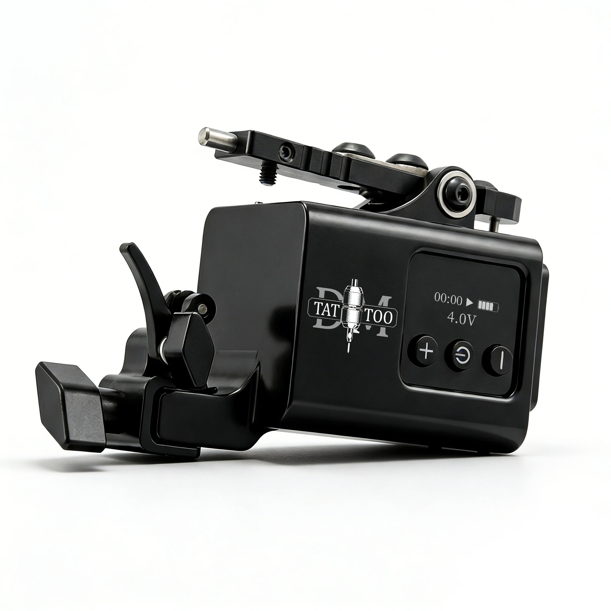 

DM Wireless Rotary Tattoo machine Adjustable Stroke Powerful Shrapnel Motor 13000RPM RCA Tattoo Gun With Japan Coreless Motor