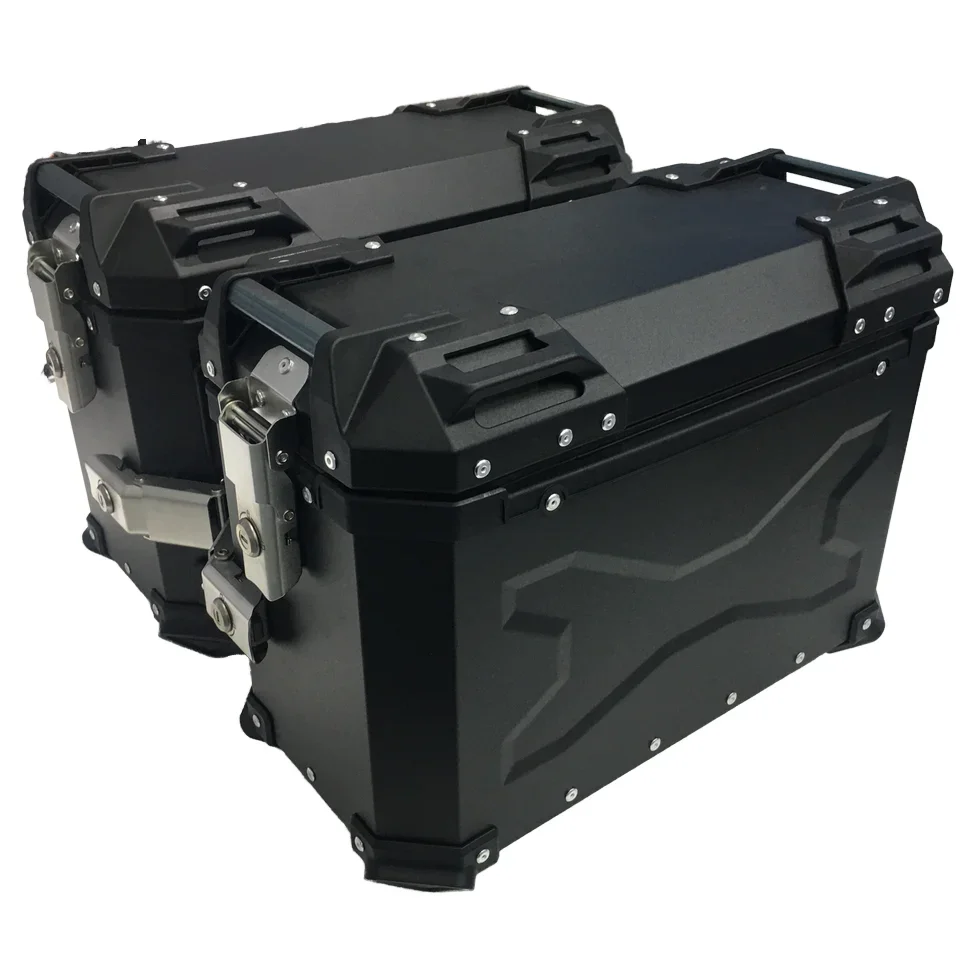 

36L Motorcycle Hard Side Case Box Small Saddle Alloy and Aluminium Luggage Trunk Tail Boxes for Storage