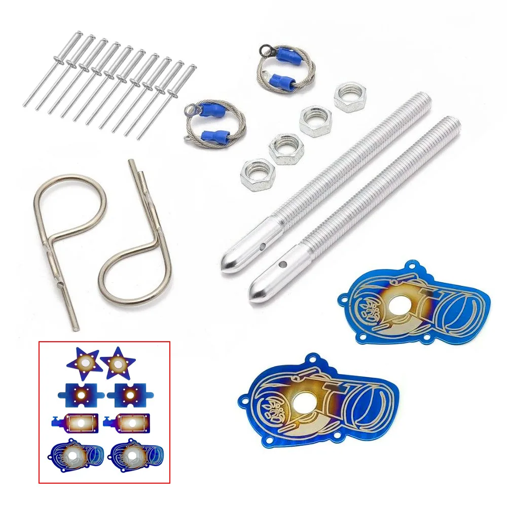 Universal Car Racing Auto Engine Locks Hat Locking Hood Star Type Car Plus Flush Hood Latch Pin Kit