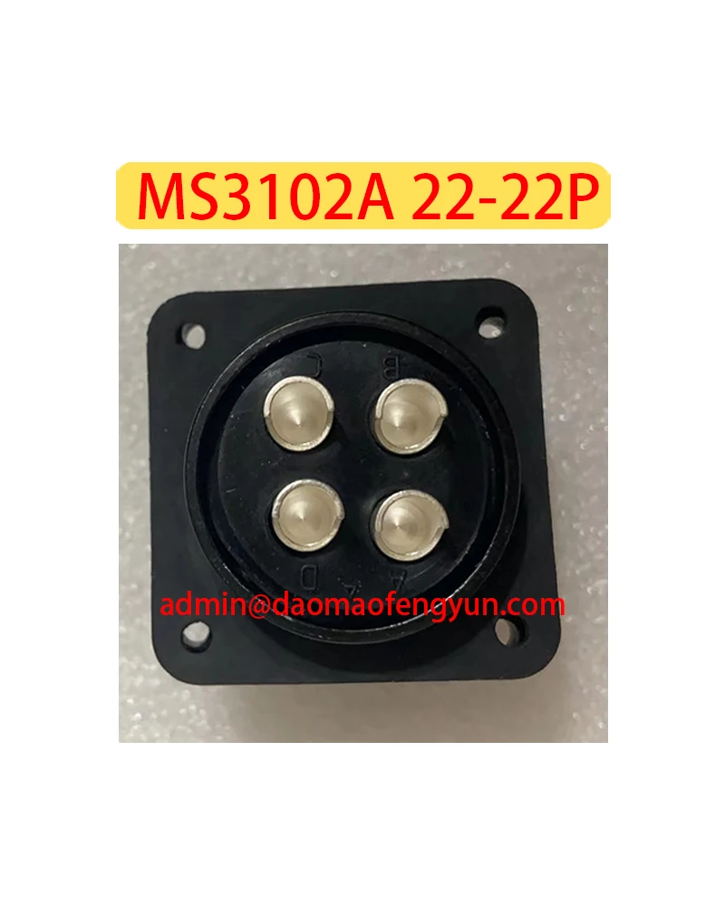 

MS3102A 22-22P Brand new Servo Socket 4-pole Servo Motor Airline Plug Military Standard Connector