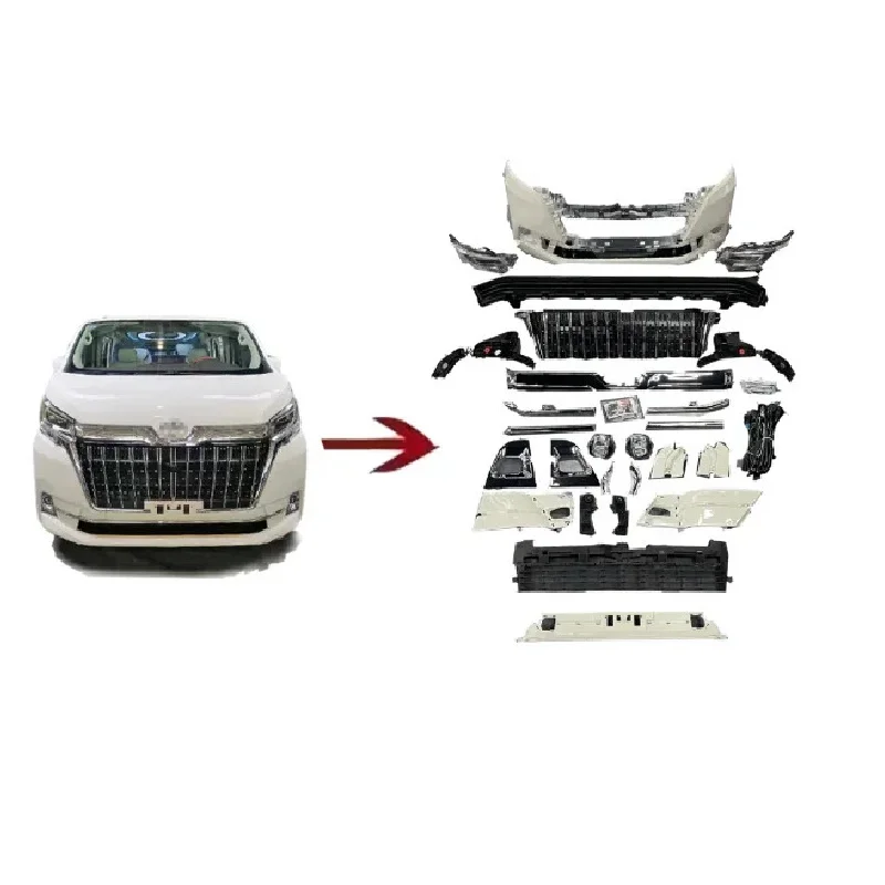 

2024 Luxury Car Upgrade Modification Kit Accessories Hiace s car modification and interior upgrade Body kits