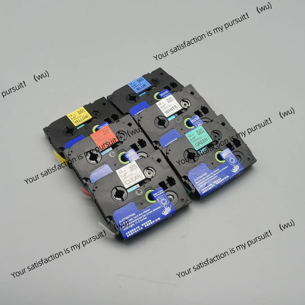 6/9/12 mm 231 TZ-White Label Tape 221 211 Composite Tape 631 431 531 Label color ribbon for Brother PT-H110 Label Machine