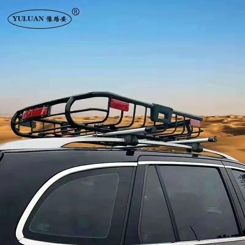

Factory Hot Selling Carbon Steel Universal Lage Rack For Folding Car Hook Mount Roof Racks