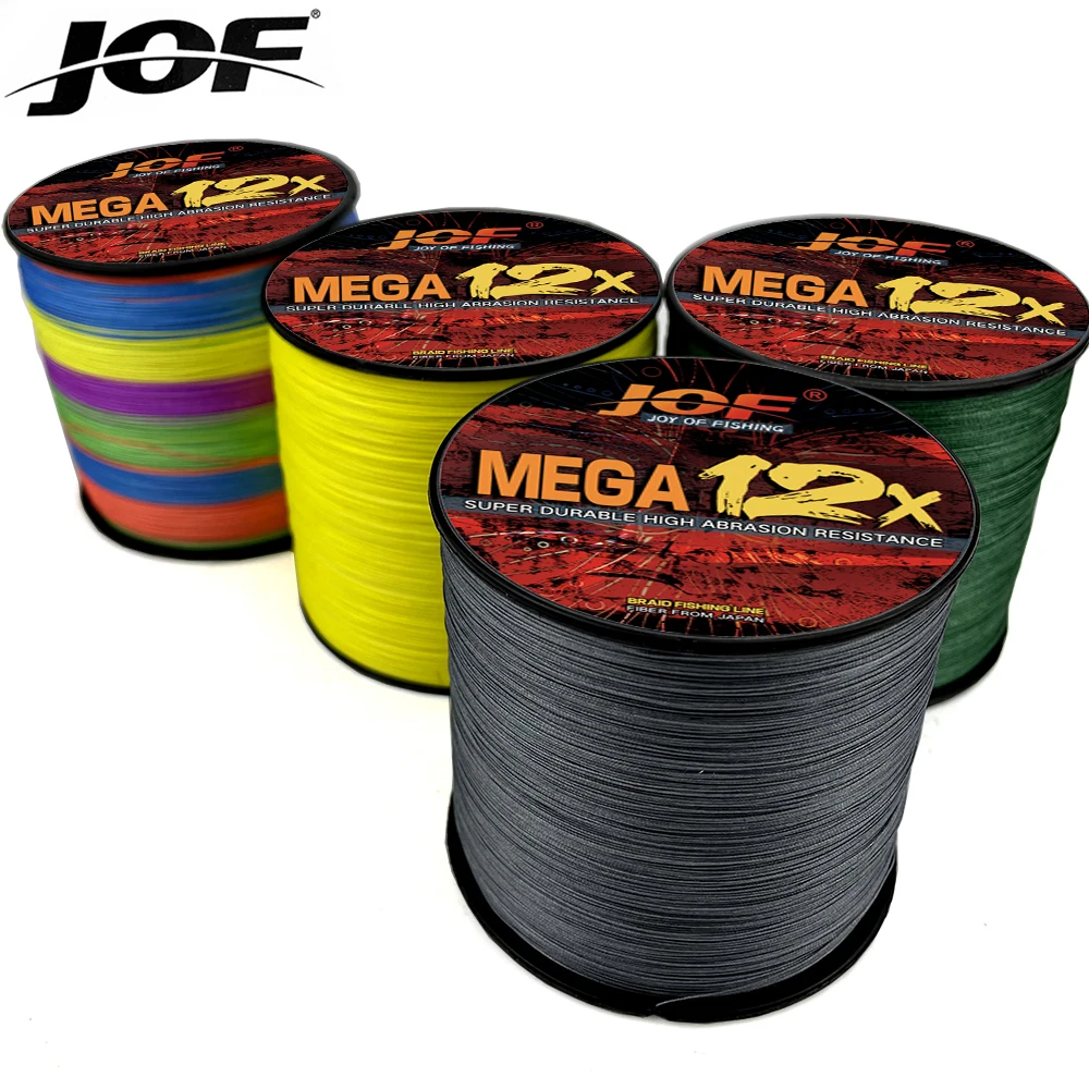 X12 Multifilament Smooth Braided Fishing Line Pesca Extreme Strong Cord Saltwater Anti Bite 500/1000M Strength Test 11.3-54.5KG