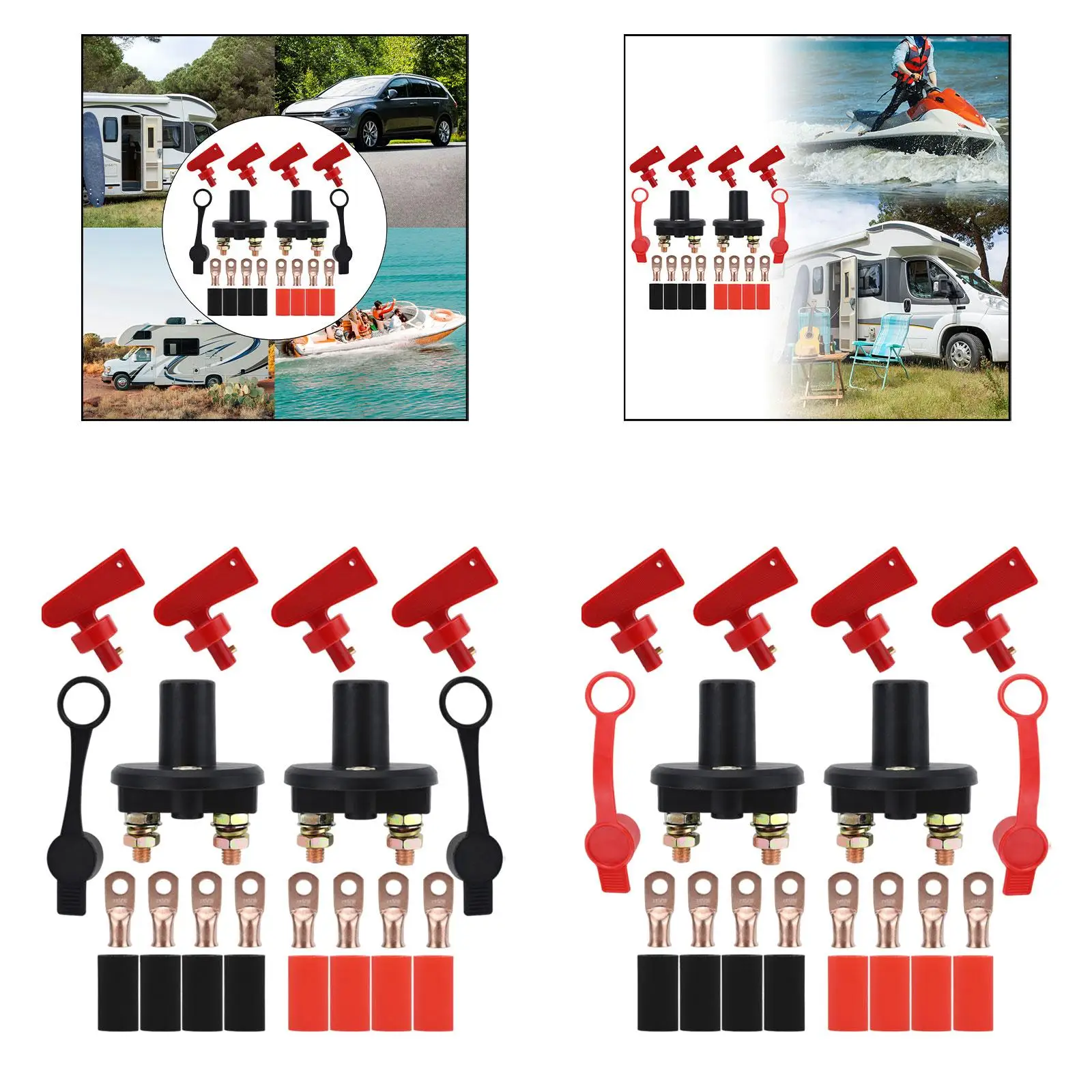 

Выключатель аккумулятора Выключатель отключения питания Универсальный прочный аксессуар для