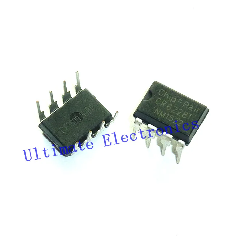 10pcs/lot CR6228 CR6228T DIP8 Current Mode PWM Power Switch DIP-8