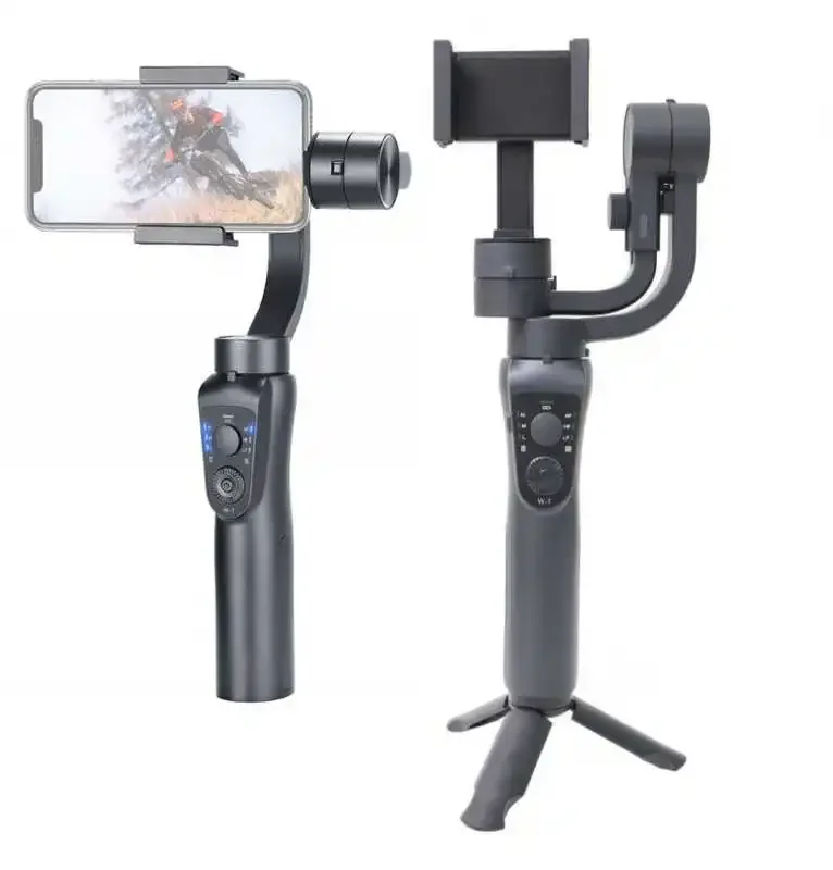 High quality S5B camera gimbal stabilizer taking photo video phone  with power bank function tripod