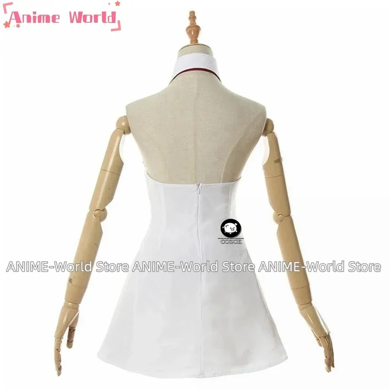 Elizabeth Liones fantasia de cosplay feminina, traje anime, tamanho personalizado para guarda, nlt, vestido branco para meninas