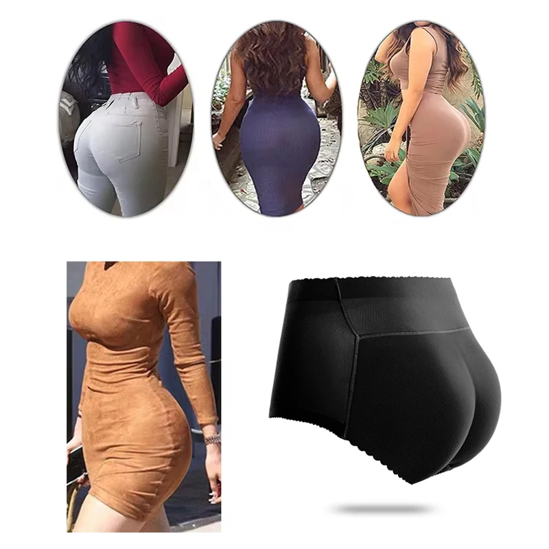 Butt Lifter Shaper Panties Hip Pads Shapewear Push Up Booty Enhancer Control Panties Invisible Underwear Fake Ass For Women