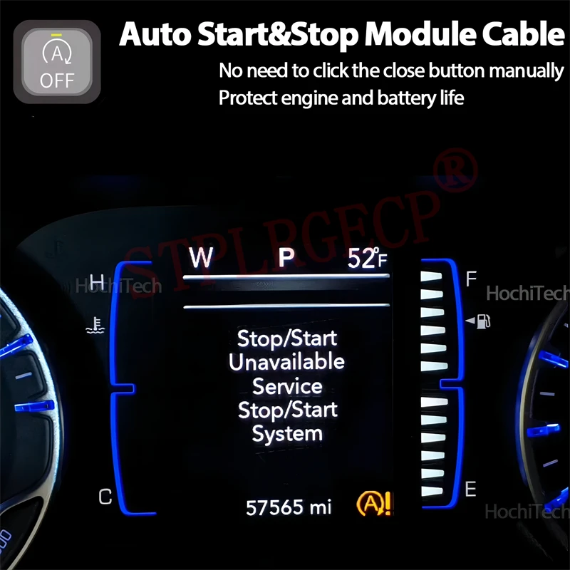 Car Stop Start Engine System Off Device Control Sensor Plug Stop Cancel for Mitsubishi Delica Mini EK Space BA2 2025 2026 2027 view 4
